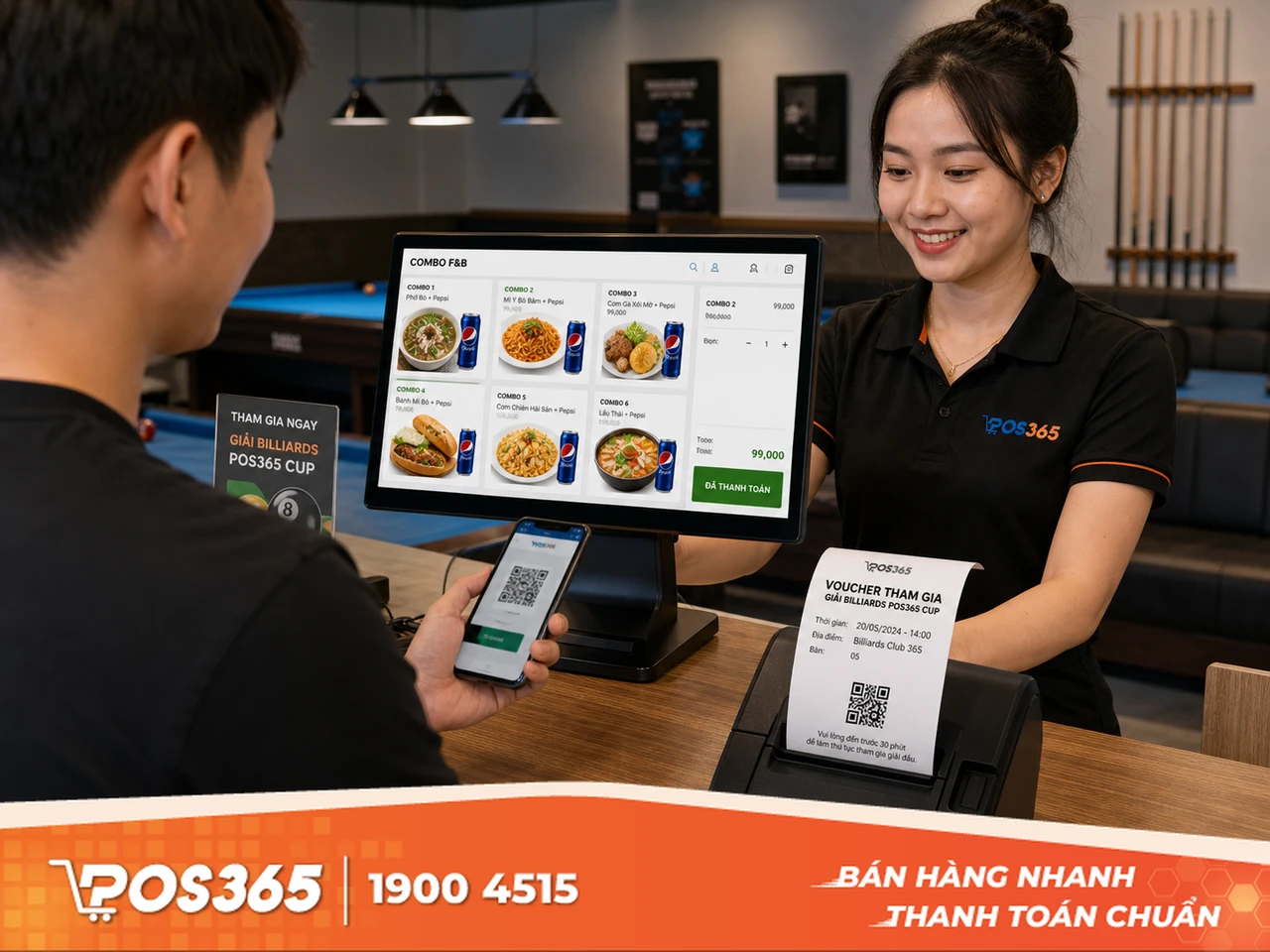 Thiết kế điều kiện tham gia gắn liền với các gói F&B