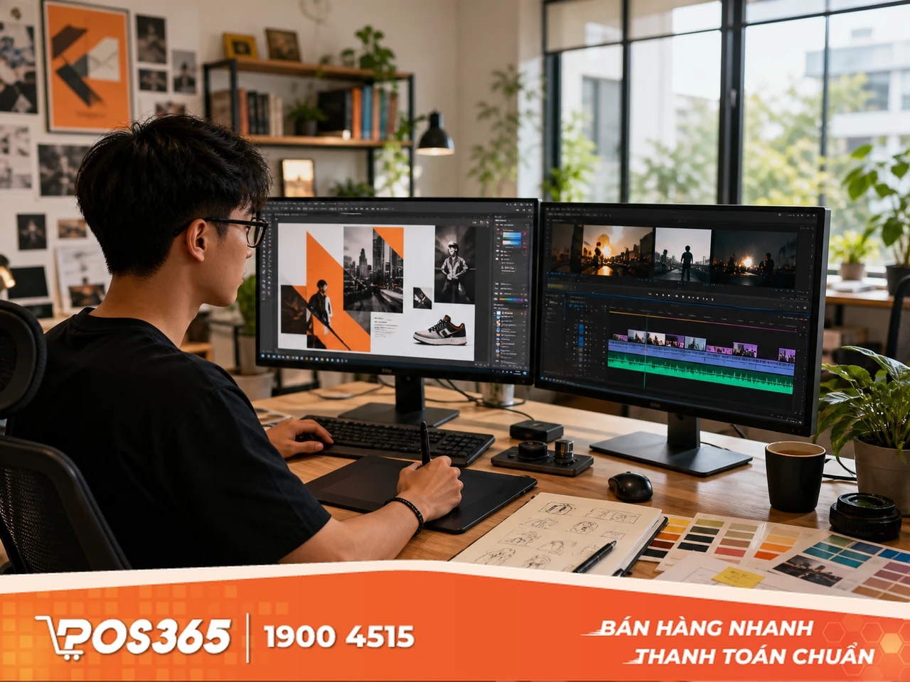 Thiết kế đồ họa v&agrave; dựng video chuy&ecirc;n nghiệp