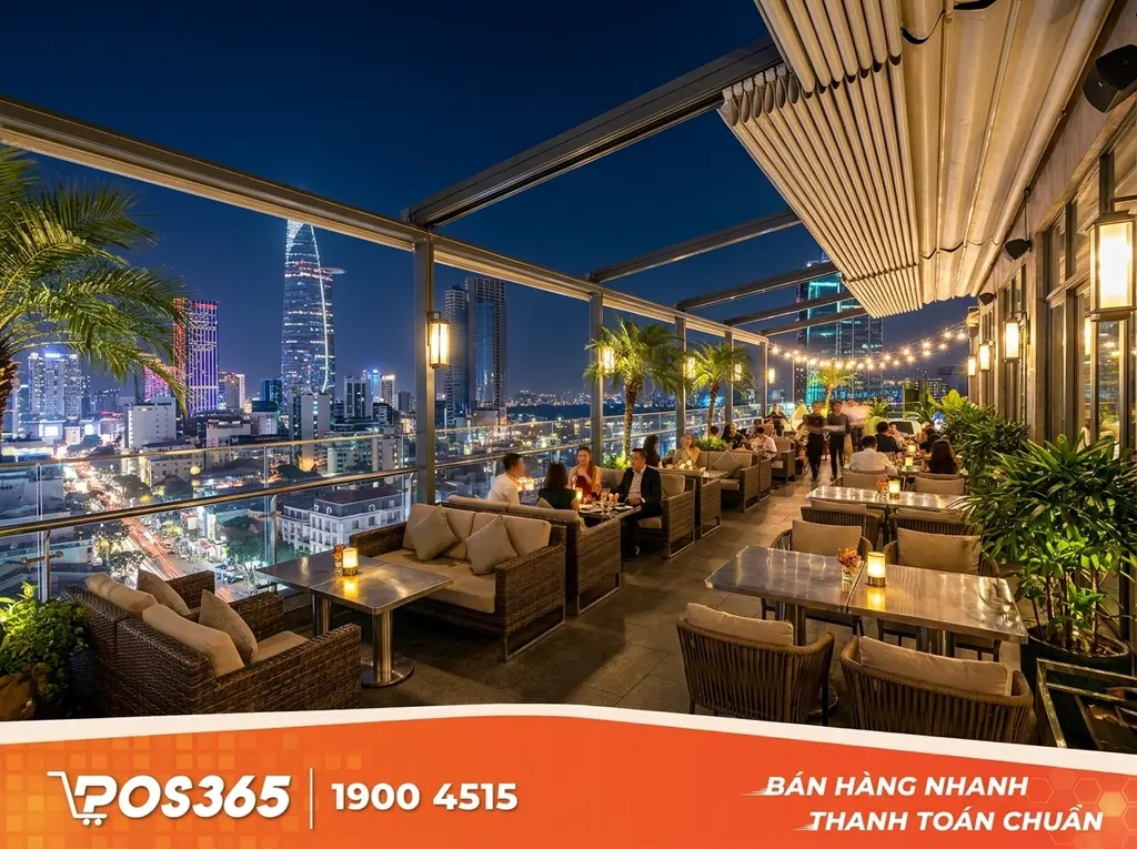 Thiết kế rooftop bar (Tầng thượng)