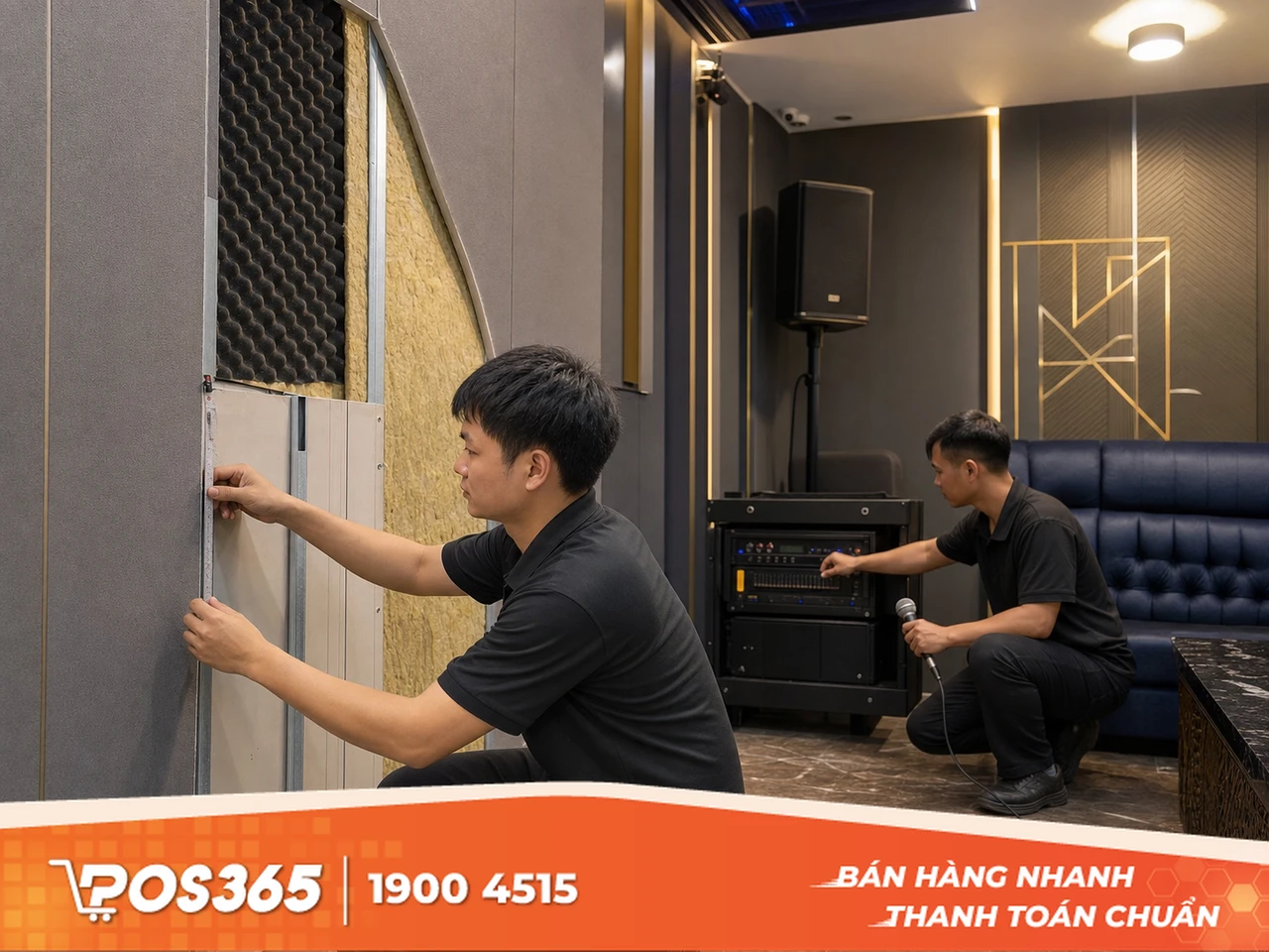 Thiết kế thi c&ocirc;ng c&aacute;ch &acirc;m v&agrave; lắp đặt hệ thống &acirc;m thanh chuy&ecirc;n nghiệp