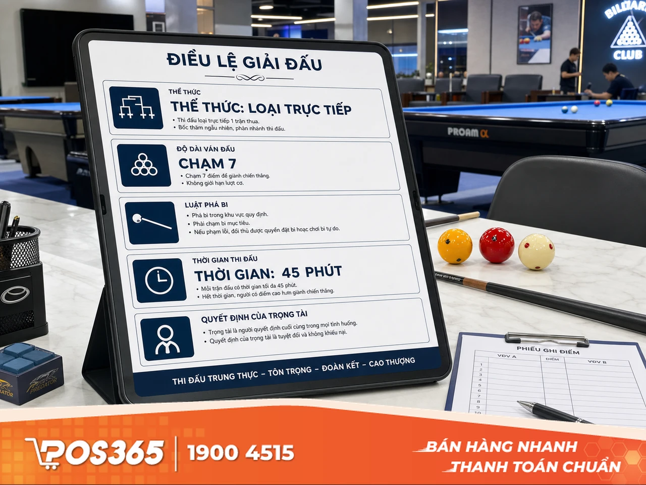 Thiết lập điều lệ giải đấu v&agrave; chọn thể thức thi đấu ph&ugrave; hợp