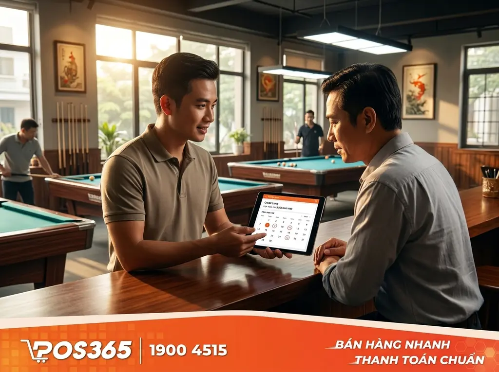 Thiết lập hạn mức nợ và thời hạn thanh toán mềm