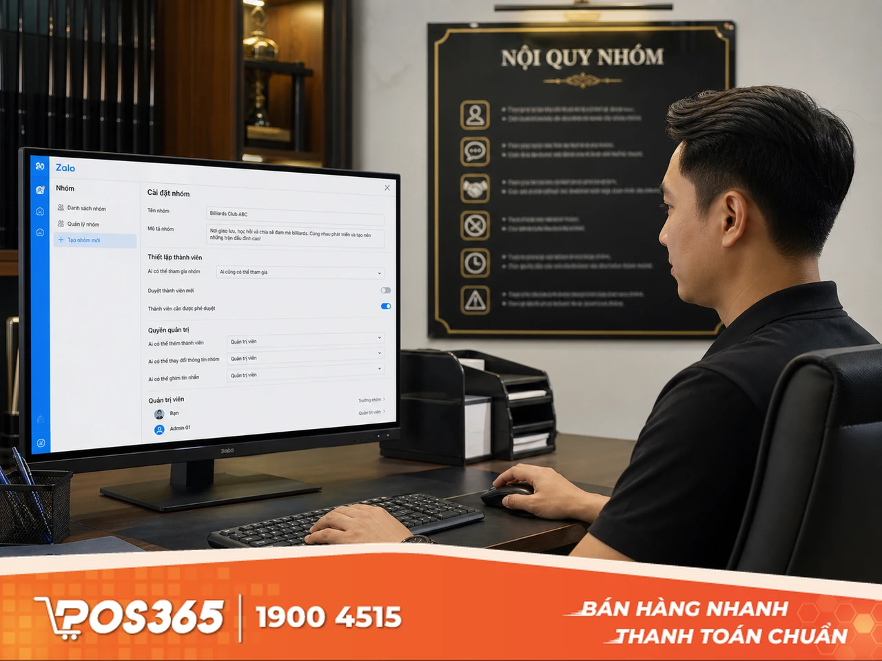 Thiết lập nh&oacute;m Zalo chuy&ecirc;n nghiệp v&agrave; nội quy r&otilde; r&agrave;ng