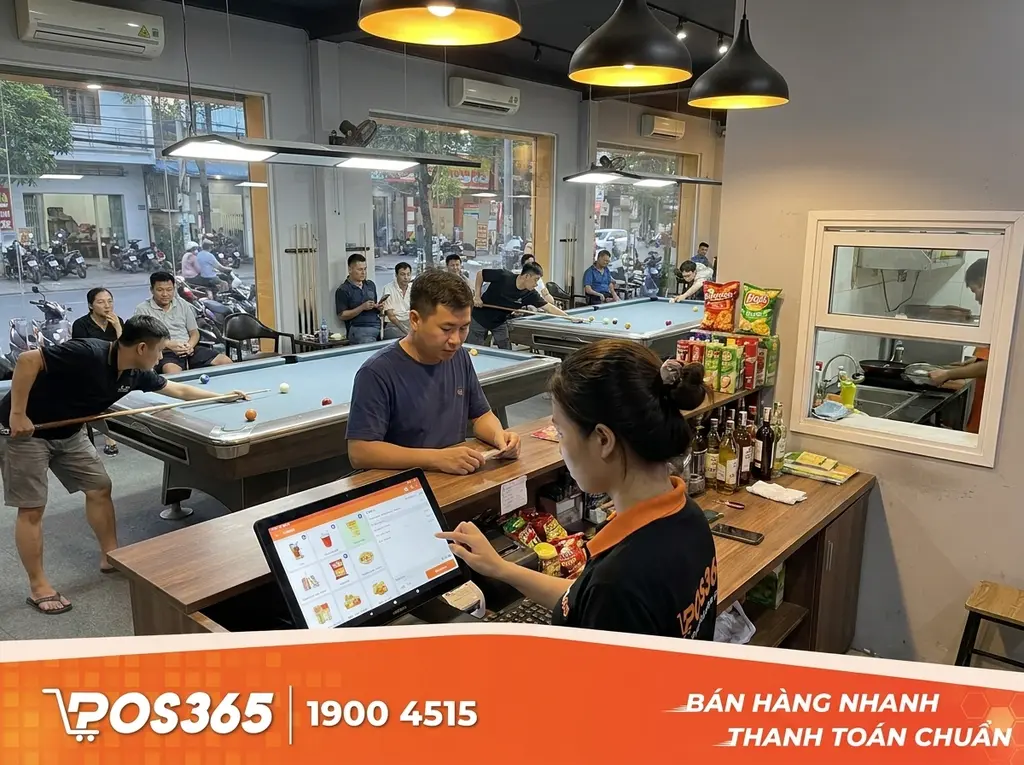 Thiết lập tự động trừ kho F&B thời gian thực