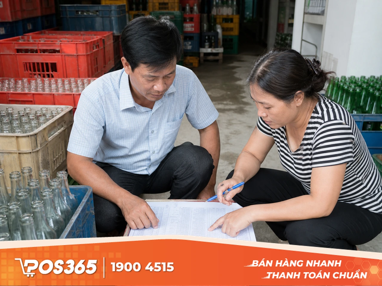 Thống nhất chính sách cọc vỏ chai, két nhựa và công nợ