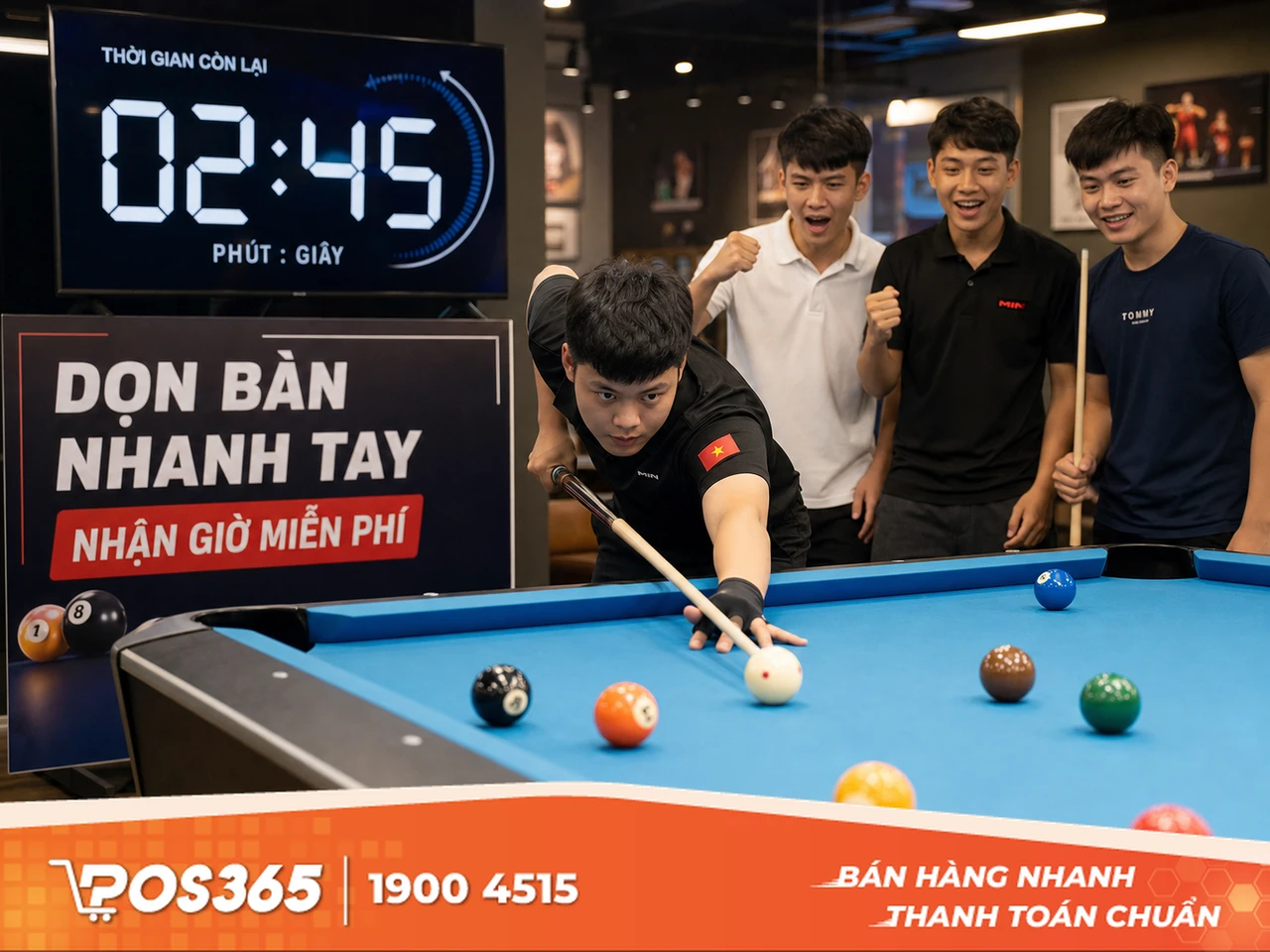 Thử th&aacute;ch cơ thủ: "Dọn b&agrave;n nhanh tay - Nhận ngay giờ miễn ph&iacute;"