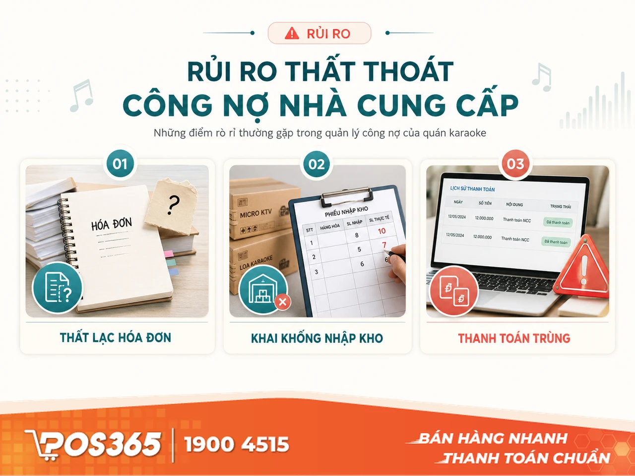 Thực trạng v&agrave; rủi ro thất tho&aacute;t khi quản l&yacute; c&ocirc;ng nợ nh&agrave; cung cấp