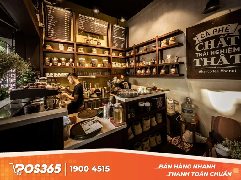 Thương hiệu và uy tín là cách định giá quán cafe sang nhượng