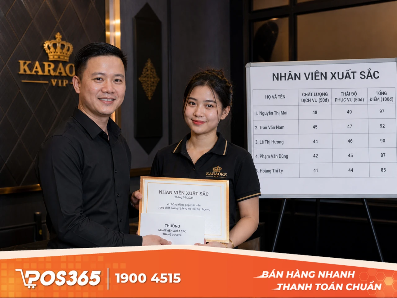 T&iacute;ch lũy điểm phục vụ cuối th&aacute;ng
