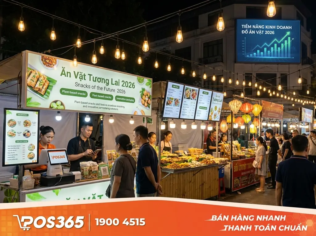 Tiềm năng kinh doanh đồ ăn vặt năm 2026