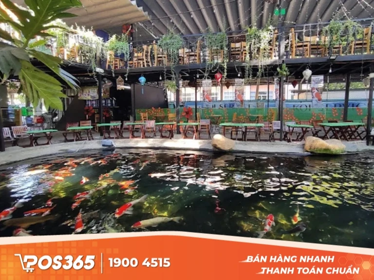 Tiềm năng kinh doanh m&ocirc; h&igrave;nh cafe c&aacute; Koi