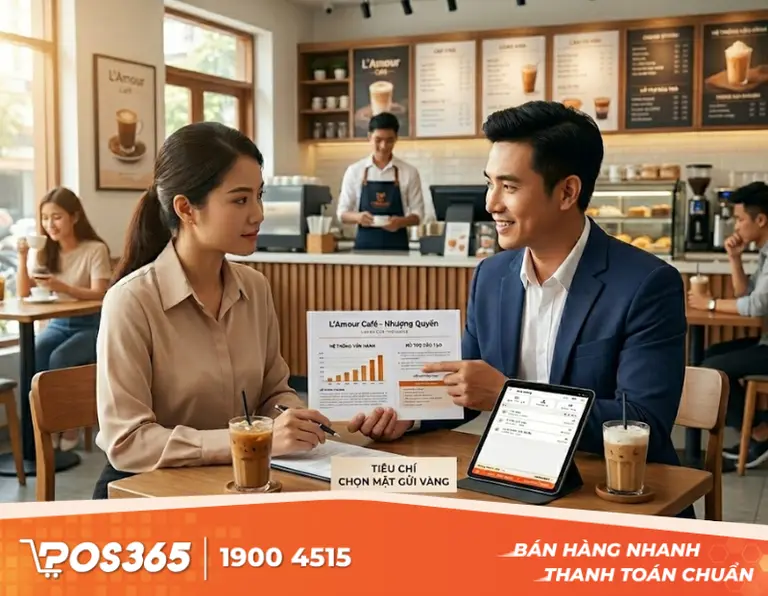 Tiêu chí cốt lõi để chọn mặt gửi vàng thương hiệu nhượng quyền