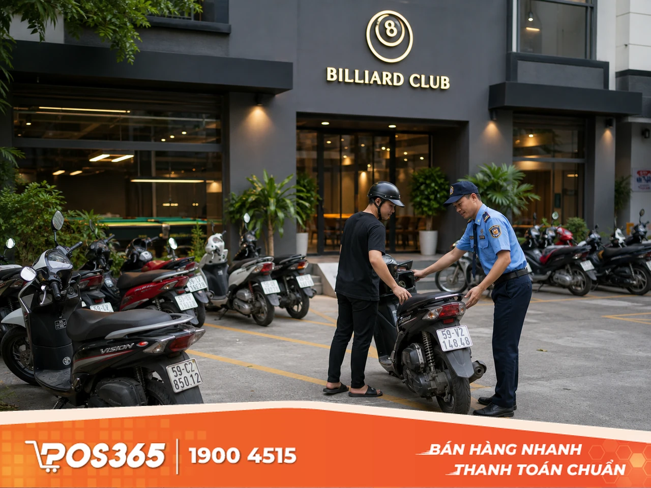 Ti&ecirc;u chuẩn b&atilde;i giữ xe qu&aacute;n bida - Yếu tố giữ ch&acirc;n kh&aacute;ch h&agrave;ng