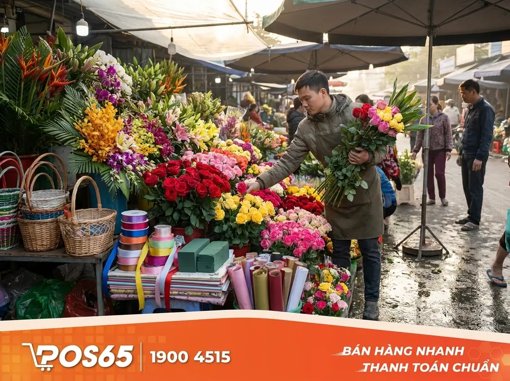 T&igrave;m kiếm nguồn cung ứng hoa & phụ liệu