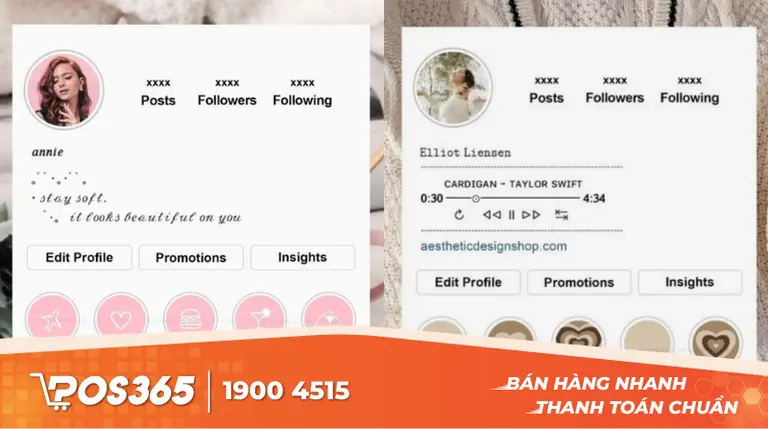 Tối ưu Bio và hình ảnh Profile đồng nhất