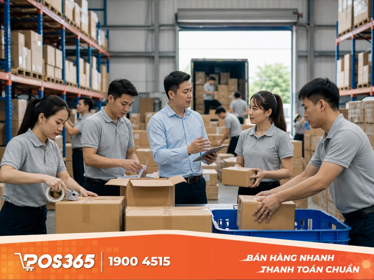 Tối ưu hóa quy trình xử lý đơn hàng và giao nhận