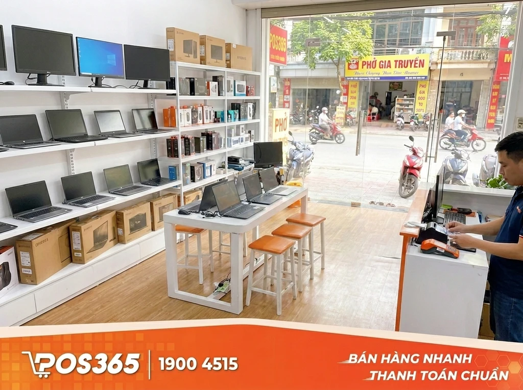 Tối ưu quy trình quản lý cửa hàng máy tính, chống rò rỉ vốn