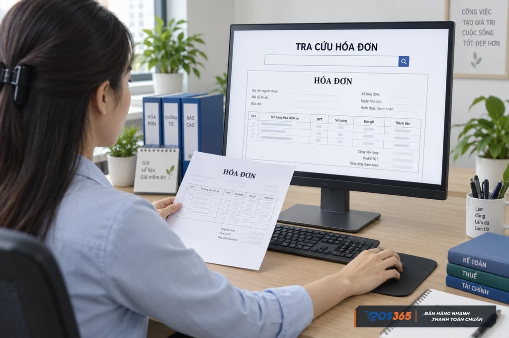 Tra cứu và đối chiếu hóa đơn điện tử