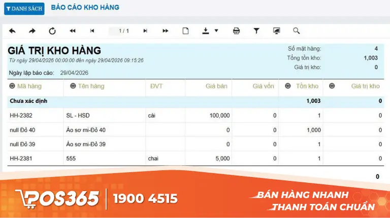 Trải nghiệm quản l&yacute; kho chuẩn x&aacute;c c&ugrave;ng POS365