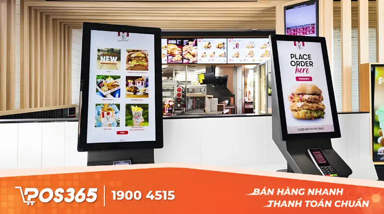 Trạm b&aacute;n h&agrave;ng tự phục vụ (Self-service Kiosk / Photobooth)