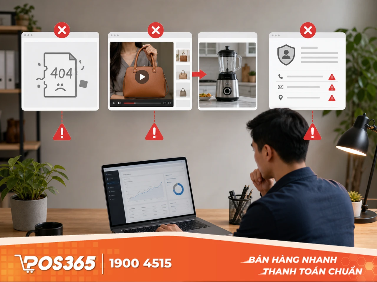 Trang đ&iacute;ch (Landing Page) kh&ocirc;ng đạt chuẩn