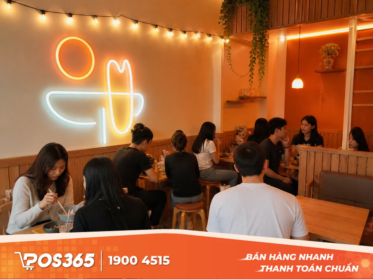 Trang trí quán ăn vặt phong cách Hàn Quốc