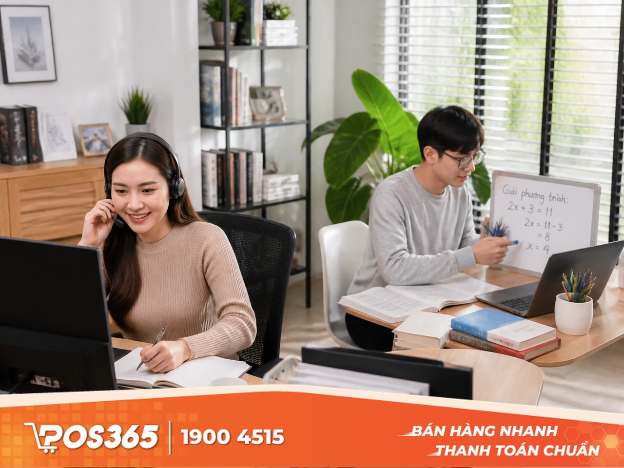 Trực tổng đ&agrave;i v&agrave; gia sư trực tuyến