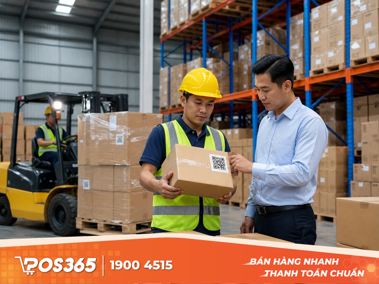 Truy xuất nguồn gốc và quản lý kho hàng tự động