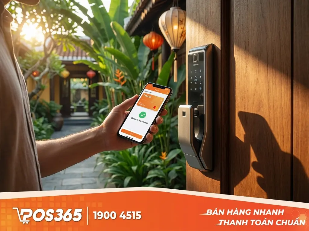 Tự động hóa Check-in/Check-out với khóa thông minh