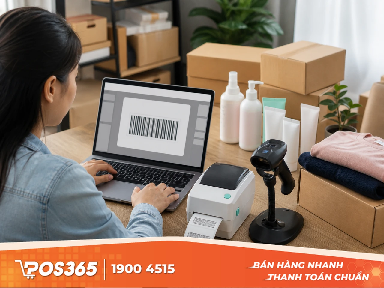 Tự tạo mã vạch nhanh chóng qua các website online