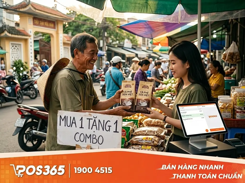Tung combo "Mua 1 tặng 1" hoặc Mix & Match giá hời