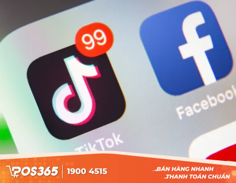 Tương t&aacute;c qua mạng x&atilde; hội (Facebook, Tiktok)