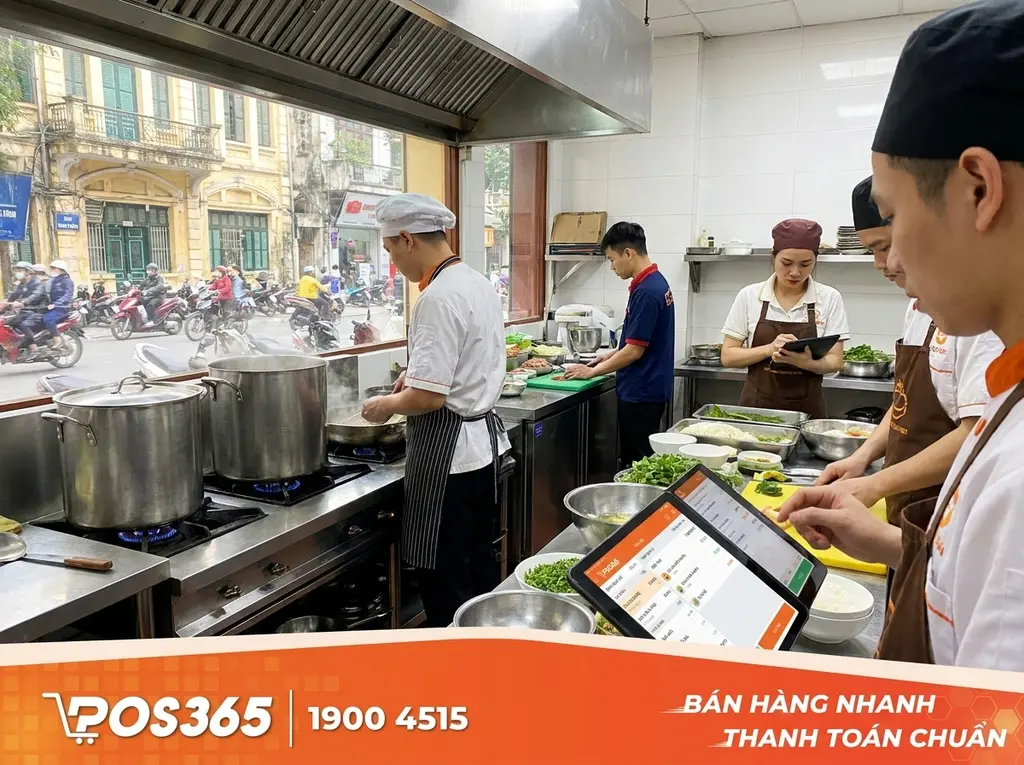 Ứng dụng c&ocirc;ng nghệ để giải ph&oacute;ng &aacute;p lực cho khu vực bếp