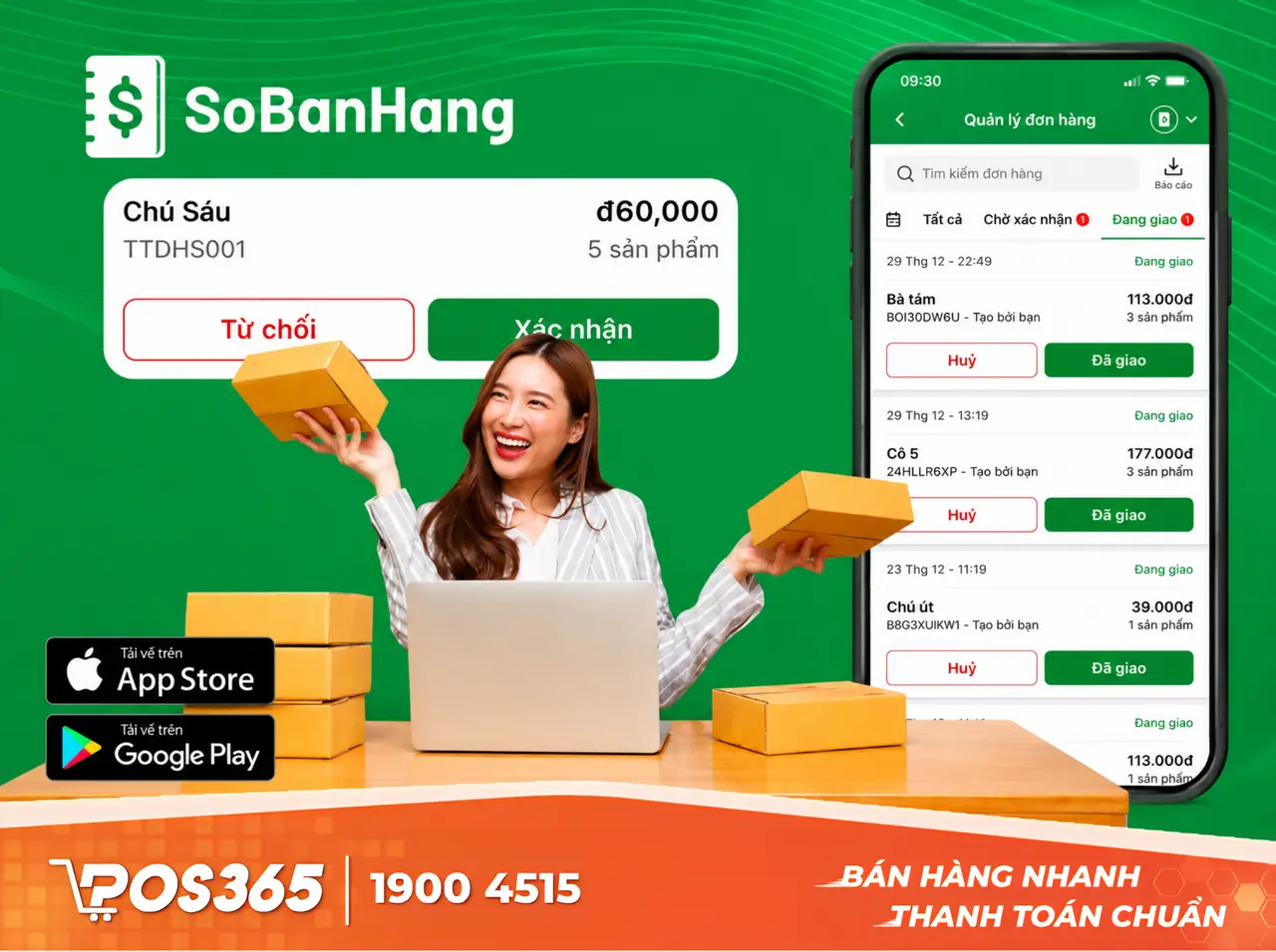 Ứng dụng quản lý bán hàng online Sổ Bán Hàng