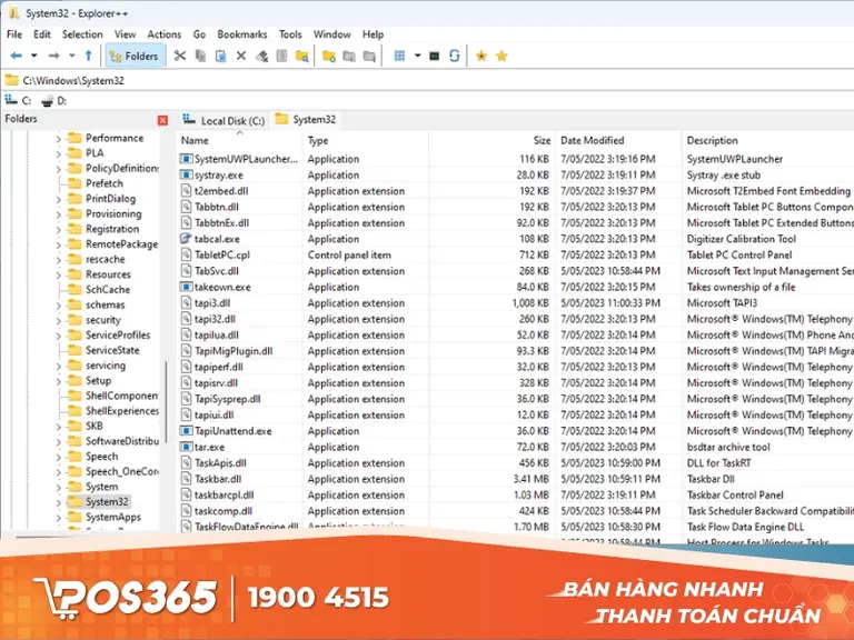 Ứng dụng quản l&yacute; file Explorer++