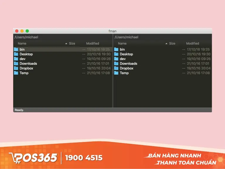 Ứng dụng quản l&yacute; file fman