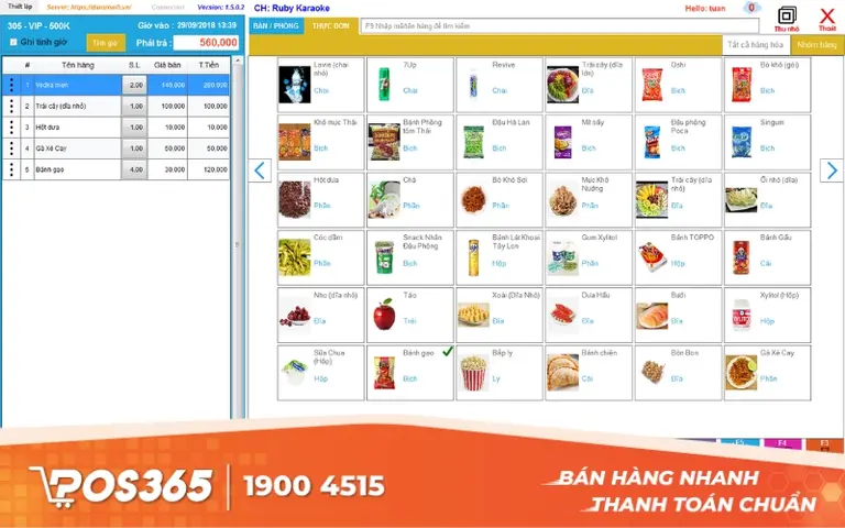 Ứng dụng quản lý quán hát DanTriSoft