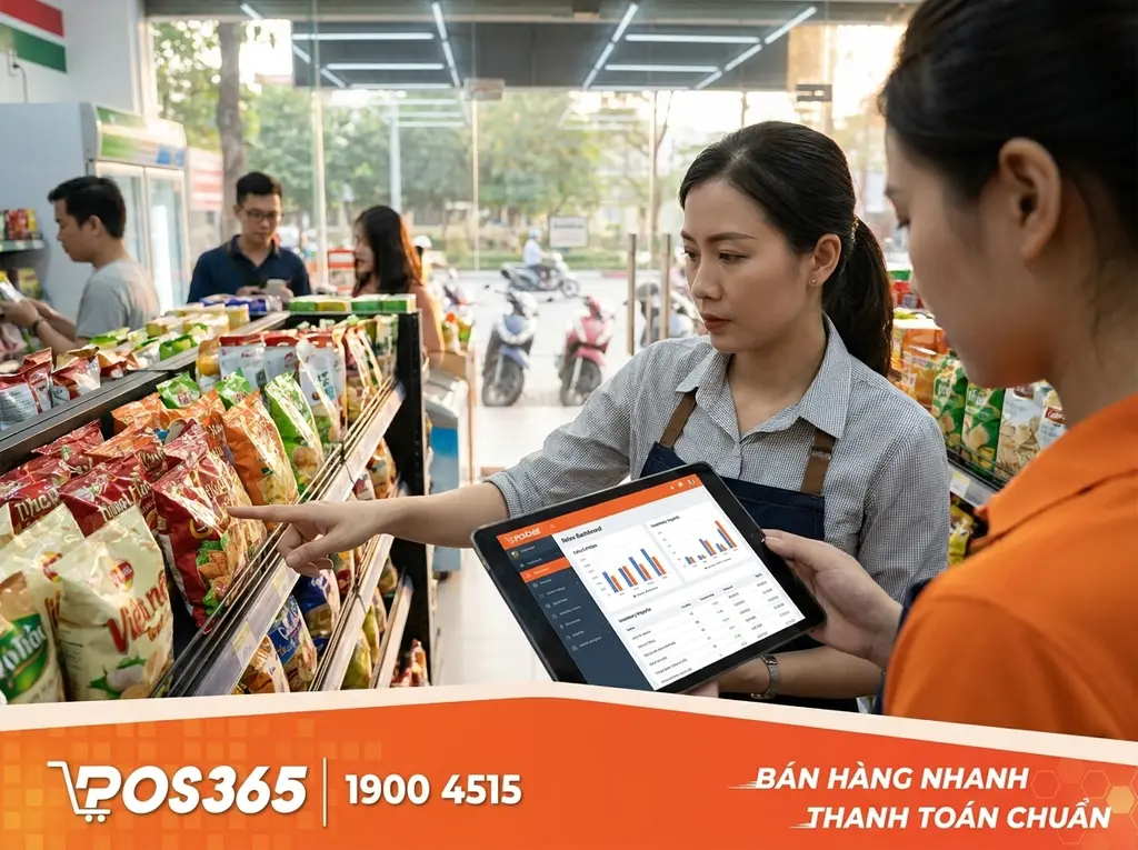 Ứng dụng số liệu doanh thu để tối ưu hoạt động cửa hàng