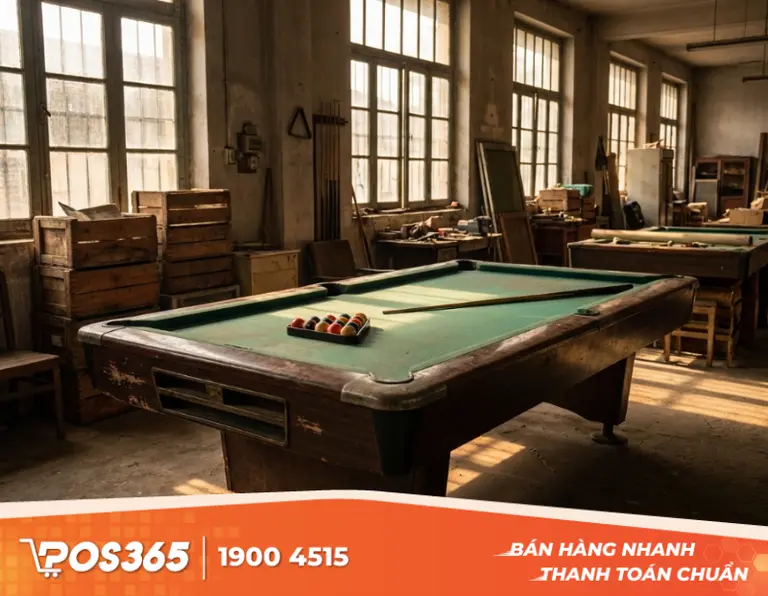 Ưu v&agrave; nhược điểm khi mua b&agrave;n bida thanh l&yacute; (cũ)