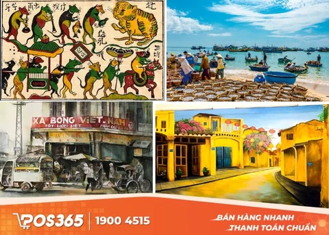 Những bức tranh văn hoá - du lịch địa phương
