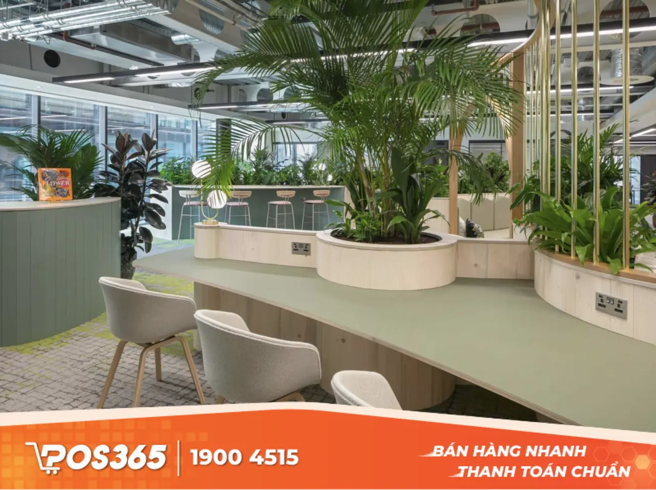 Văn phòng xanh (Biophilic Design)