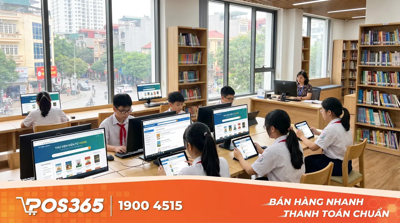 VEMIS-LIBRARY - Ứng dụng phổ biến trong hệ thống giáo dục