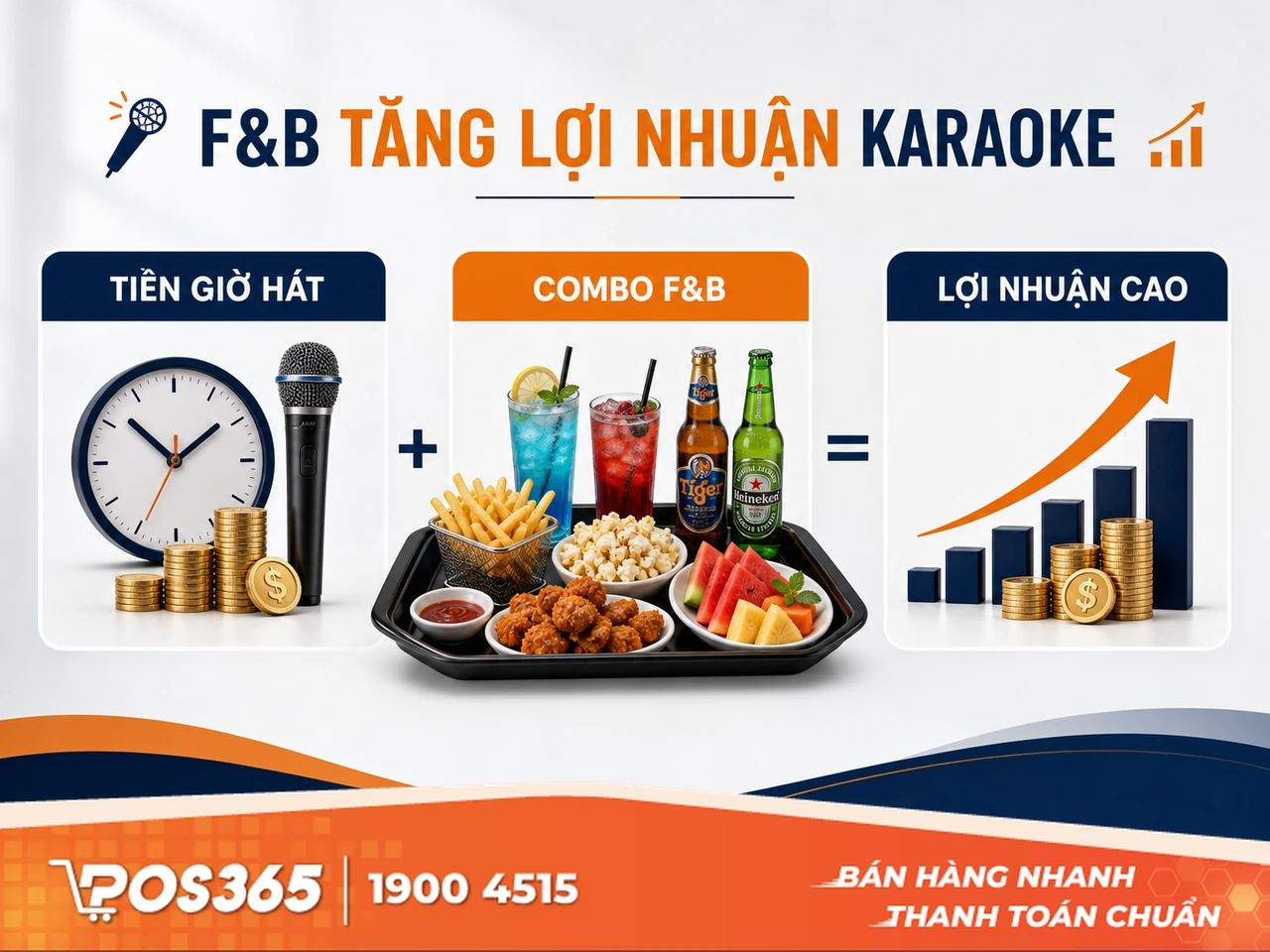 Vì sao đồ ăn, thức uống đi kèm quyết định lợi nhuận quán Karaoke?