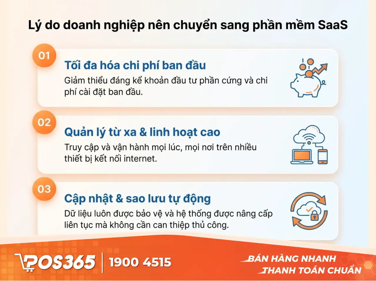 Vì sao doanh nghiệp nên chuyển đổi sang phần mềm SaaS?