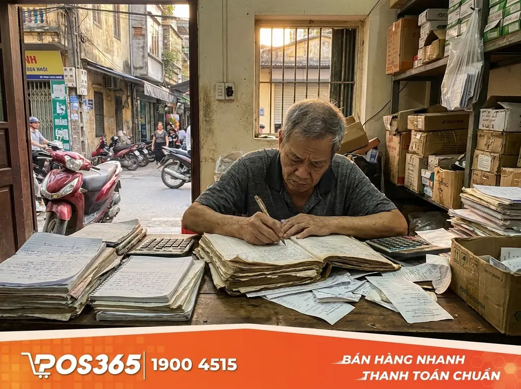 Vì sao kiểm kho thủ công bằng sổ sách đang bòn rút lợi nhuận của bạn?