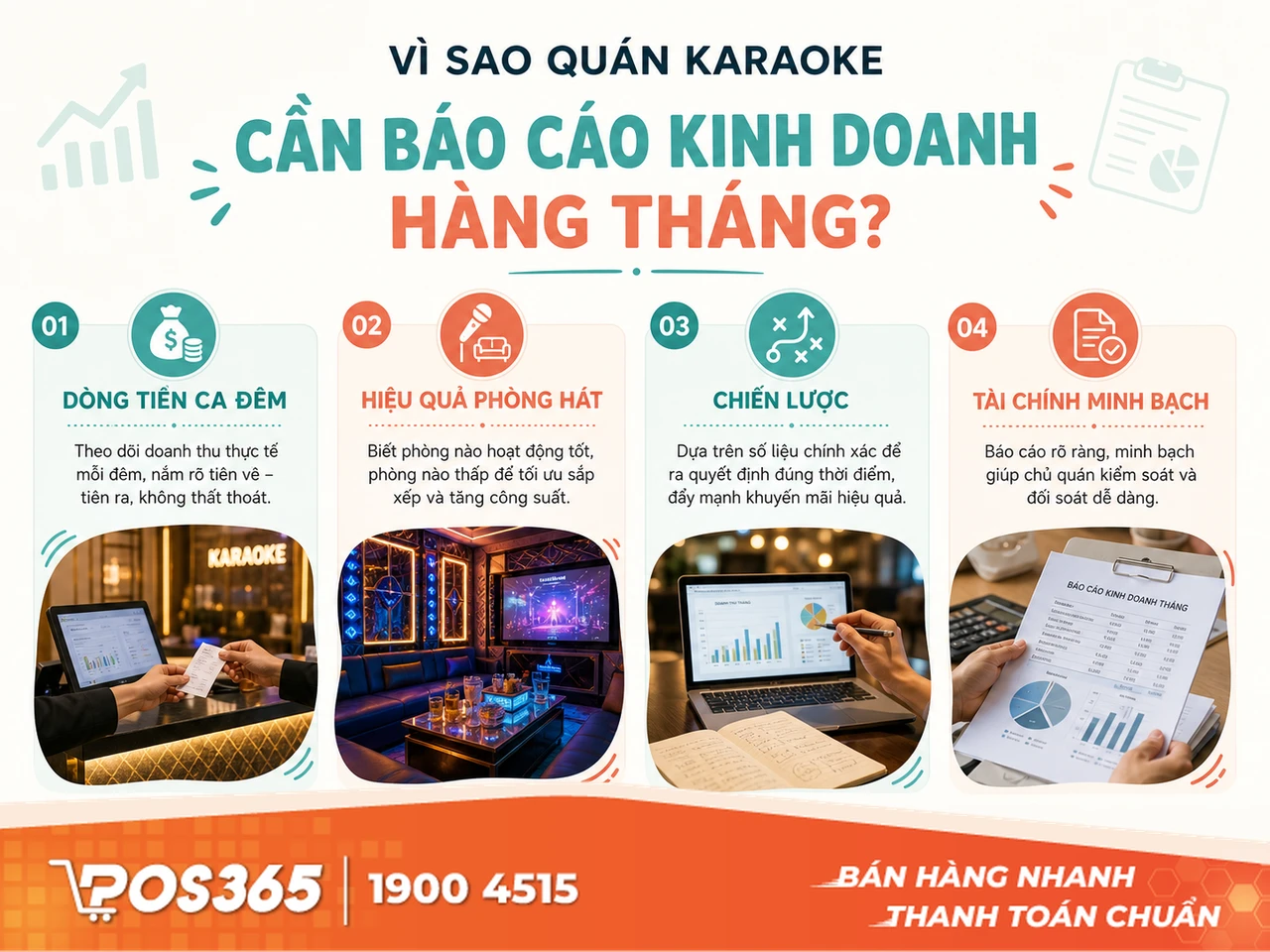 V&igrave; sao qu&aacute;n karaoke bắt buộc phải lập b&aacute;o c&aacute;o kết quả kinh doanh h&agrave;ng th&aacute;ng?