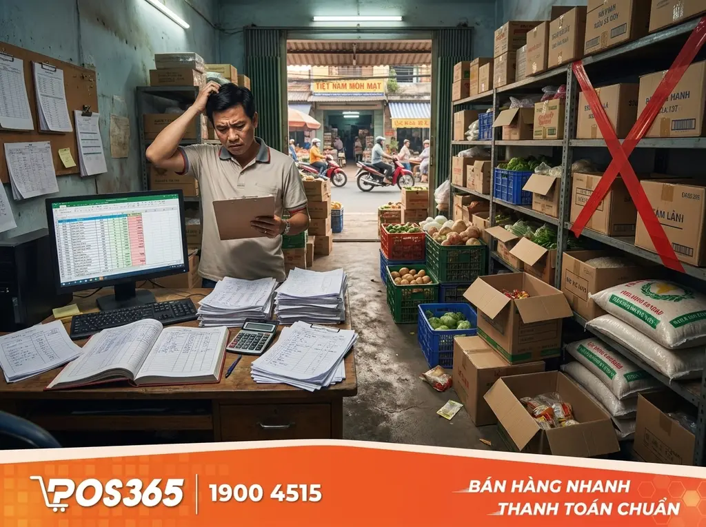 Vì sao sổ sách và kho thực tế luôn lệch pha?