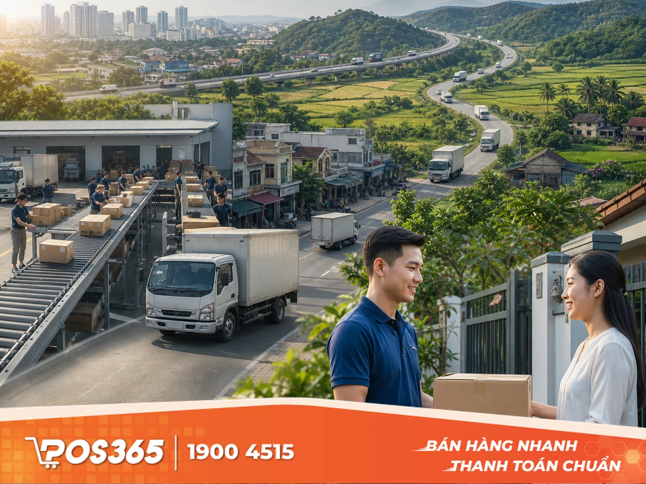 Viettel Post - Phủ sóng rộng khắp mọi vùng miền