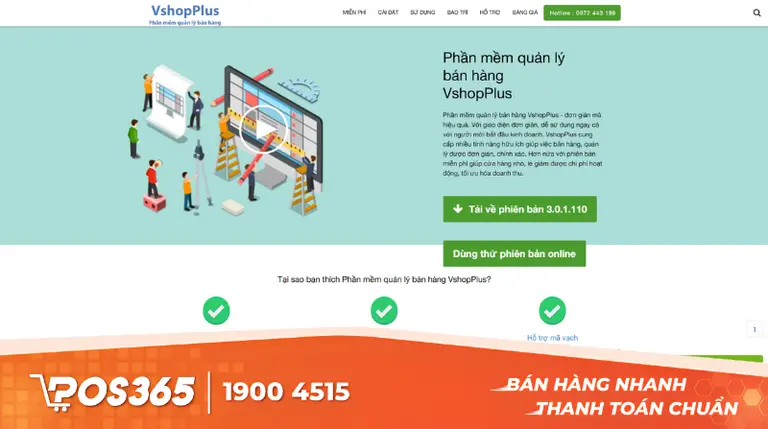 VshopPlus - Lựa chọn phần mềm quản lý cửa hàng phân bón tiết kiệm