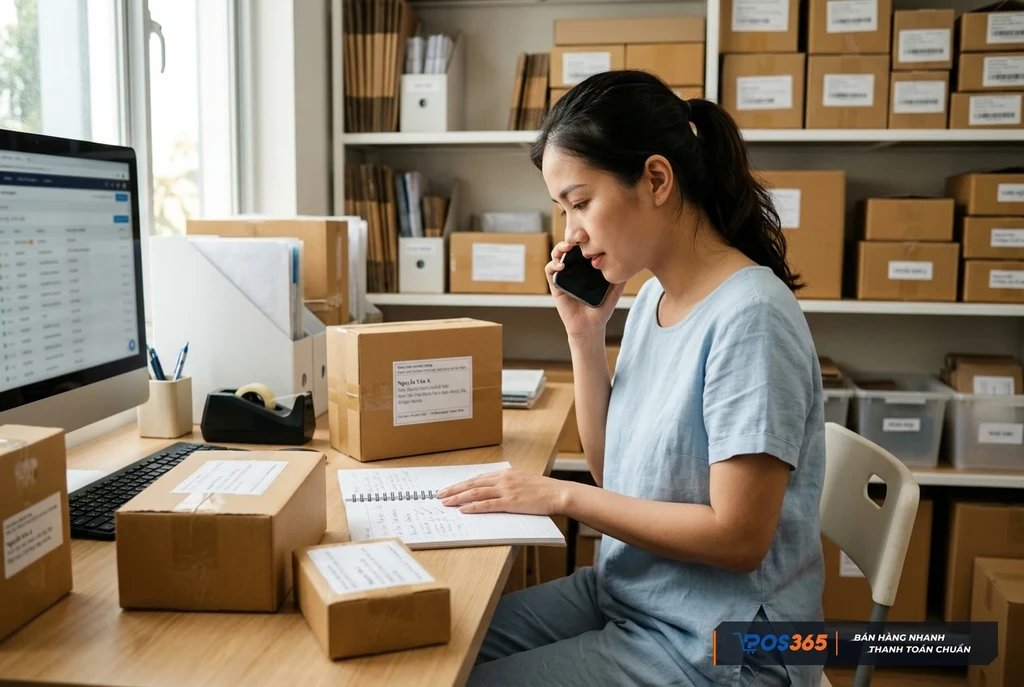 Xác nhận đơn hàng để hạn chế chuyển hoàn